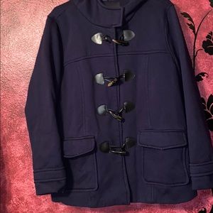 Forever 21 Plus size 2X Navy Blue Coat